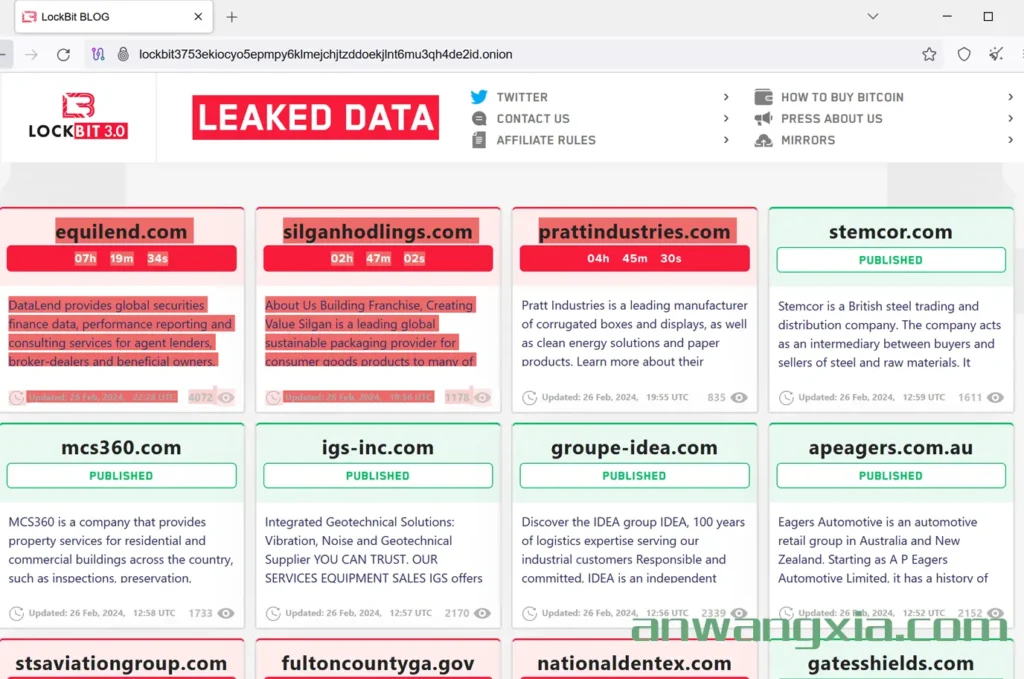 LockBit勒索软件团伙:我胡汉三又回来了