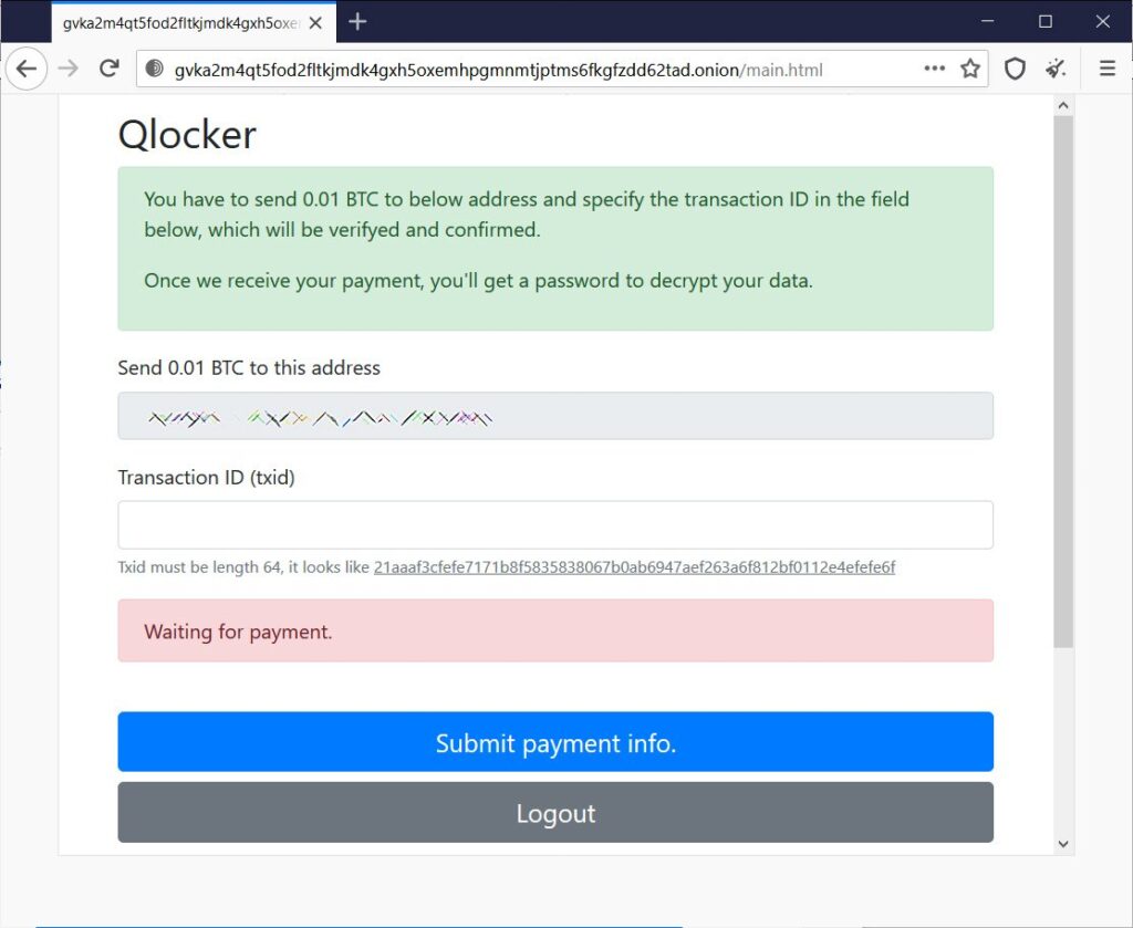 勒索团伙利用漏洞攻击加密威联通(QNAP)设备后通过暗网索要赎金,5天赚了260,000美元