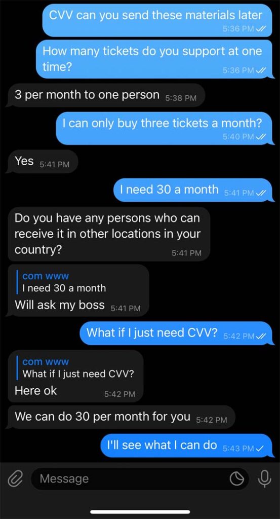曝光某英文暗网预付卡供应商Hidden Cards,验证为诈骗网站