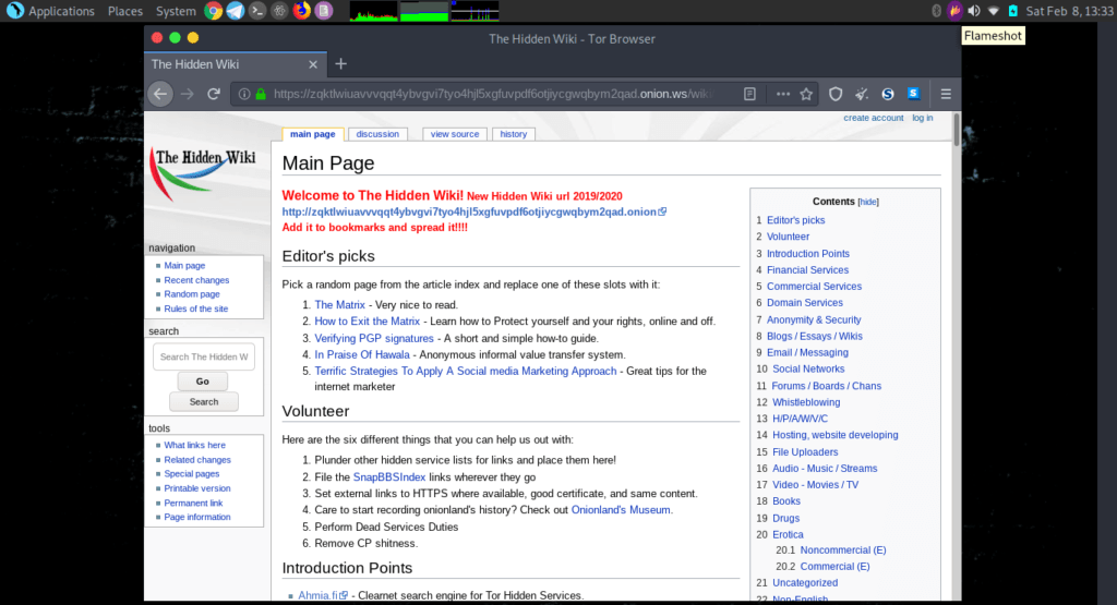 在Windows(Kali)Linux上安装Tor并搜索The Dark Web
