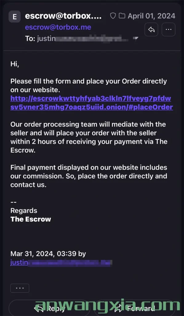 暗网反诈骗:曝光暗网中的诈骗网站,本站前年曝光的诈骗暗网市场BlackMart,已更换暗网域名