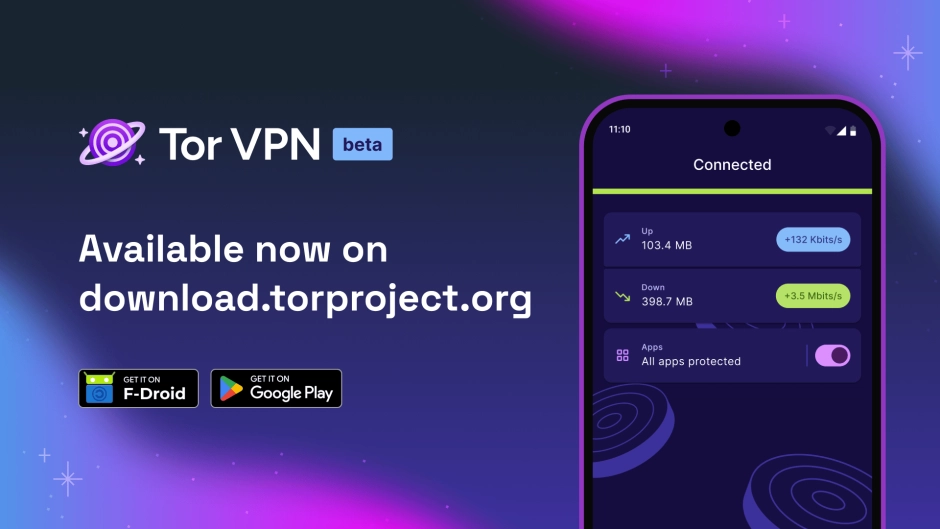 Tor项目称：在浏览器之外，Tor VPN Beta把Tor的保护带到了整部安卓手机