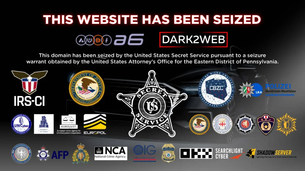 美国司法部门与欧洲刑警组织捣毁暗网勒索软件团伙使用的AudiA6加密货币洗钱服务