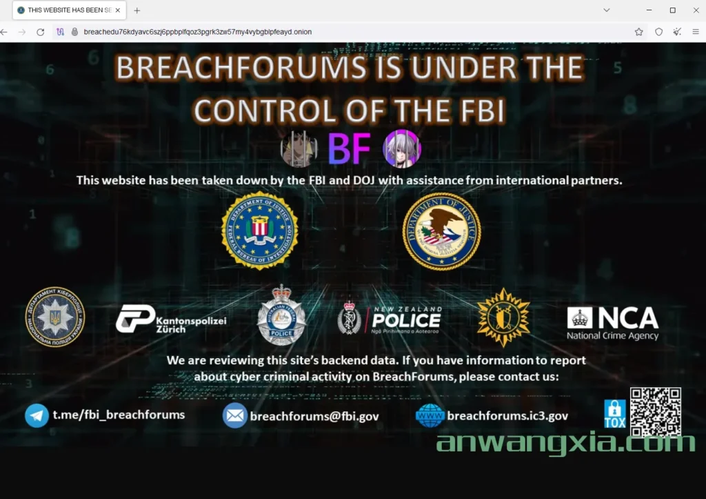 探索暗网上最臭名昭著的网络犯罪论坛BreachForums